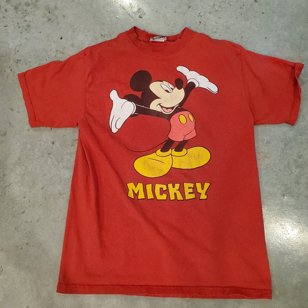 Walt disney mickey mouse vintage shirt size medium